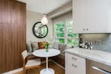 A cozy hangout space in the kitchen - Design by Pamela Leone & Sarah Shetter