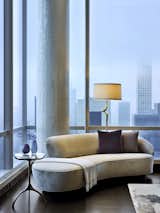 Detail of Master Bedroom: Mini Sofa by Vladimir Kagan 