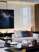 Detail of living room: Artwork by Christina Watka 