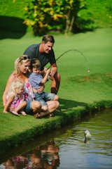 Fishing at the farm lake is a favorite with many members & guests.