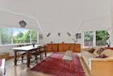 Living room windows offering mountain views