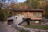 Exterior, Concrete Siding Material, Cabin Building Type, Wood Siding Material, and House Building Type  Photo 10 of 11 in Wasatch Resort Cabin by Lloyd Architects