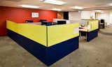 Industry: Corporate

Location: Los Angeles, CA

Scope: Private Offices, Work, Conference and Reception Areas

Materials: High Pressure Laminate Panels, Frosted Acrylic Panels, Powder Coated Steel Storage

Design Firm: Moshiri & Associate