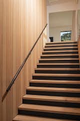 Staircase and Wood Tread  Photo 6 of 7 in Coastal Wainui Home by Abodo Wood