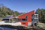 Exterior and House Building Type  Photo 2 of 9 in Net Zero Prairie Retreat by TBDA