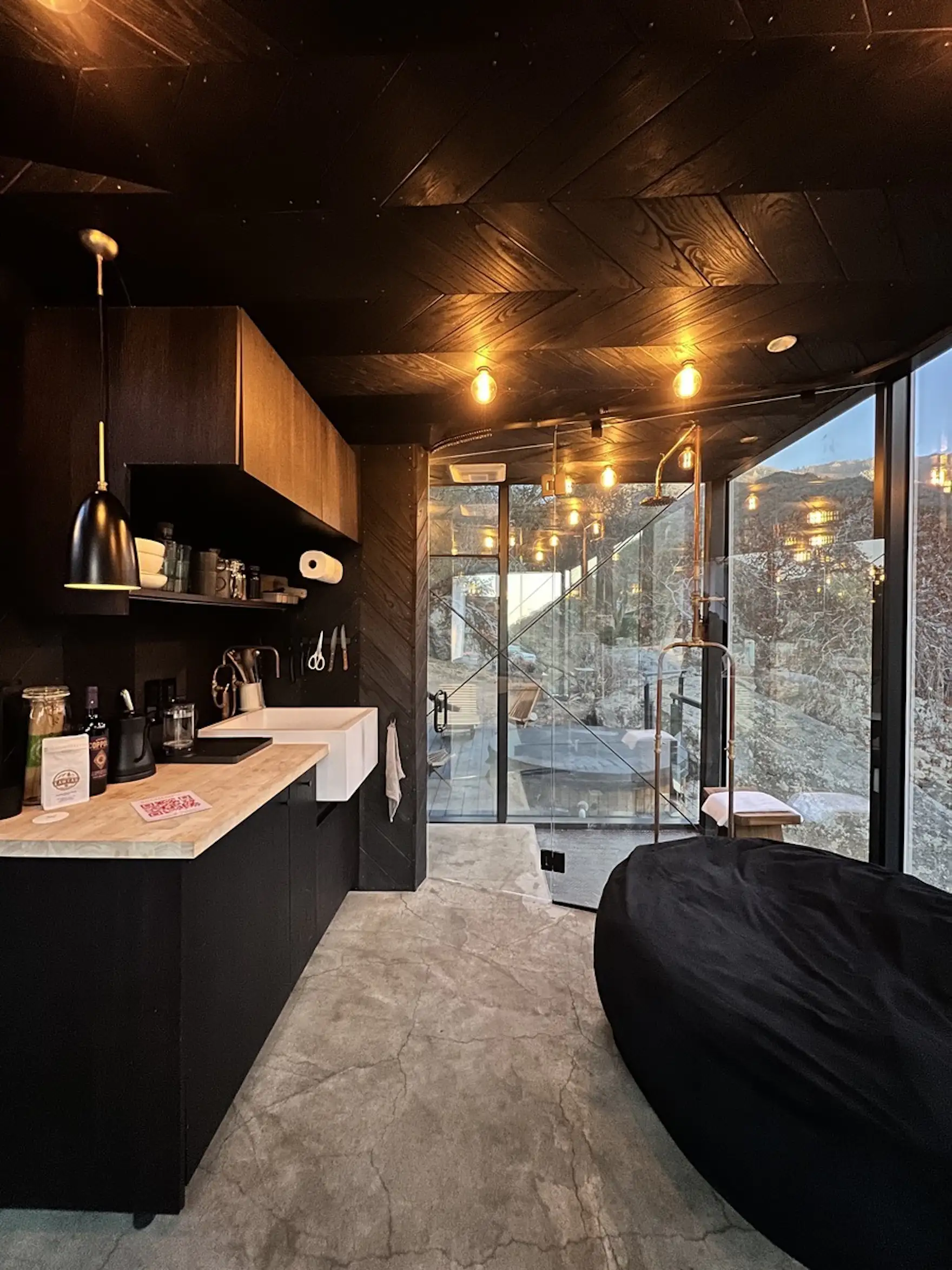 Fresh Look at Photo 2 Of 13 In Luxury Off Grid Mirror Cabins