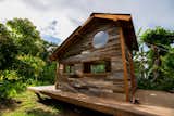 hawaiian hut wood exterior