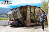 Garage and Detached Garage Room Type Here's something different. GazeBox's special anti-UV polycarbonate panels give protection from the sun, hail, rain, wind, ice, pets and birds.  Photos from 9 Prefab Garage Solutions for Auto Enthusiasts