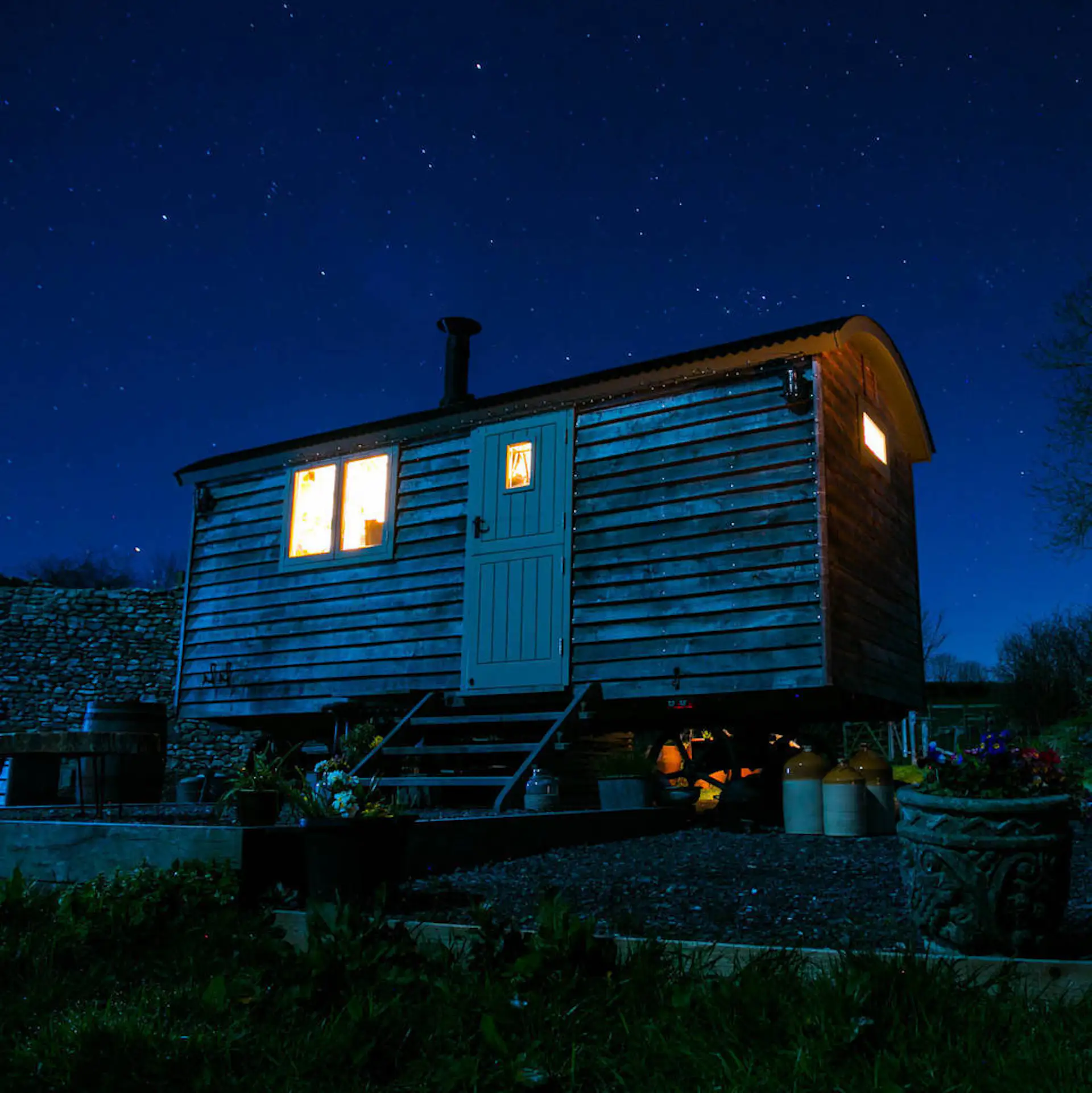 Dimpsey Glamping in the Blackdown Hills of Somerset has been awarded Gold by Visit England’s Quality in Tourism inspectors.