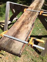 Some running repairs to get planks ship-shape again.  Photo 3 of 26 in Crafting a Hollow Wood Surfboard from Old-Growth Redwood