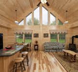 Shawnee Structures offers log cabins featuring log siding exterior with pine interior and T &amp; G pine floors. Most of the cabins are certified for primary residence. Sizes available from 13' x 36' up to 30' x 56'