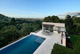 Pool deck, outdoor kitchen/dining, pool house and VIEW!