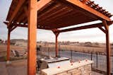 Pergolas extend outdoor living space, offer a variety of design options, and can be tailored to fit any size budget.  Photo 5 of 6 in Redwood Pergola, Colorado by Humboldt Sawmill Company