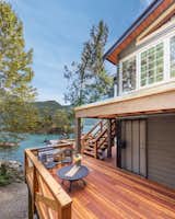 
The Harrison Lake home is primarily used as a weekend getaway during the warmer months from April to October. 