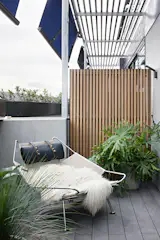 Nine Smith St by Neometro, designed by MA Architects in Fitzroy, Melbourne, Australia. Furniture by Modern Times. Styling by Nina Provan.