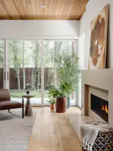 Detail view at living room