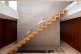 Staircase and Wood Tread  Photo 5 of 10 in Block House by A-001 Taller de Arquitectura