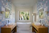  Photo 11 of 16 in Contemporary Timber Frame Home Overlooking Twin Waterfalls by OakBridge Timber Framing