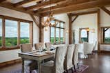 The handcrafted timber frame adds both drama and simplicity.