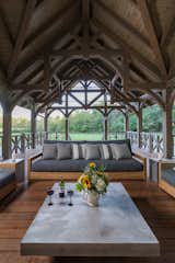 Living Room  Photo 10 of 11 in The Wirrig Pavilion by OakBridge Timber Framing