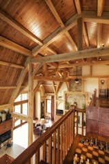 Living Room Loft living  Photo 17 of 30 in The Bailey Project by OakBridge Timber Framing