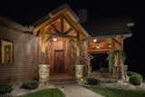 Exterior and House Building Type  Photo 16 of 16 in Modern Day Rustic Luxury Timber Frame Home by OakBridge Timber Framing