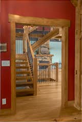 Staircase  Photo 10 of 17 in The Condit Project by OakBridge Timber Framing