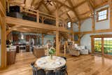 Incredible timber framing design allows for open living and breathtaking views both inside and out. 