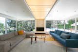Expansive Living Room with Walls of Glass