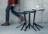 Tripod Tables in Charcoal | Fernweh Woodworking