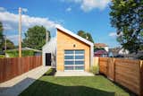 Detached garage with Vespa workshop