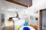 Open dining + kitchen + living