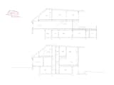 Mullet House plans in sections