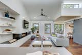 Living Space at Interlock House by Matt Fajkus Architecture