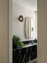 Vaulted House by Matt Fajkus Architecture Powder Room