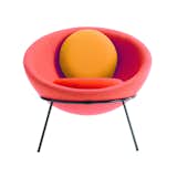 The colorful, tropical-inspired new versions of Bo Bardi's Bowl Chair are now being produced by Arper.
