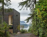 The Little House in Seabeck, Washington, by MW Works captures the essence of a cabin in the woods, despite its more generous size. It also won an award in 2017.