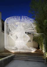 La Cage aux Folles in Los Angeles by Warren Techentin Architecture won a 2017 award for its exploration of a complex structure made out of bent-steel tubes.