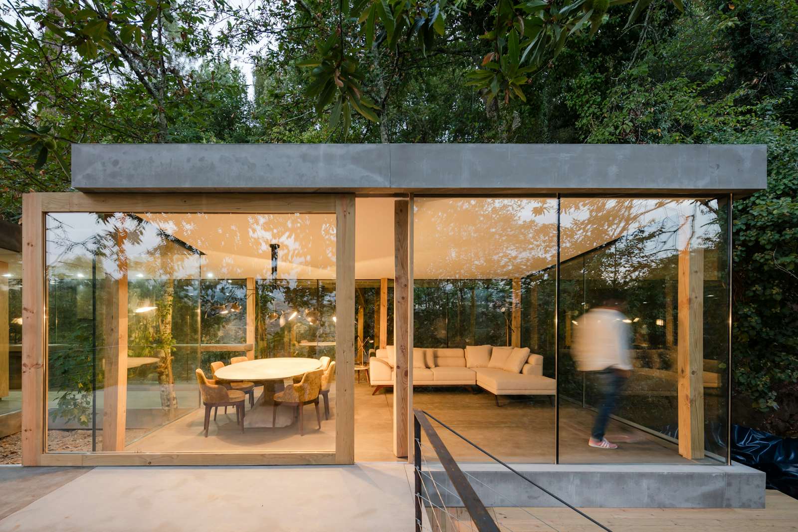 Photo 5 of 15 in A Portuguese Glass House Uses Surrounding Foliage as a ...