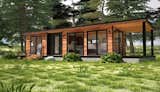 affordable prefab homes exterior wood rendering 