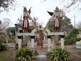 The Kenny Hill Sculpture Garden in Chauvin, Louisiana