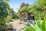 Edible plantings include Fuji apple trees, three varieties of blueberries, a Meyer lemon tree, and other trees including loquat, pineapple guava, fig, apricot, avocado, and grapes.  Photo 8 of 13 in A Midcentury Charmer in the Bay Area Is Listed at $749K