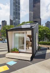 Because the unit was temporary, it didn't follow the typical permitting process of a micro-unit or home in New York City; what's more, because it was installed on land owned by the United Nations, local and federal codes and permits did not apply.