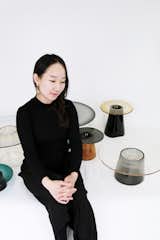 Artist and designer Nina Cho is inspired by concepts rooted in traditional Korean art but with a modern, minimalist aesthetic.