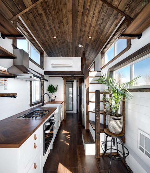 Photo 3 of 7 in This Double-Loft Tiny Home Is Move-In Ready For $75K ...