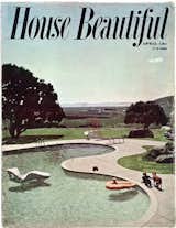 The Donnell Garden was on the cover of House Beautiful magazine in April of 1951.
