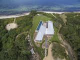 Martha’s Vineyard House by Anmahian Winton Architects aerial view