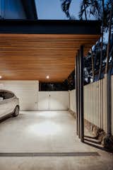 The car port shares part of the lower level, providing easy, direct access to the bedrooms.