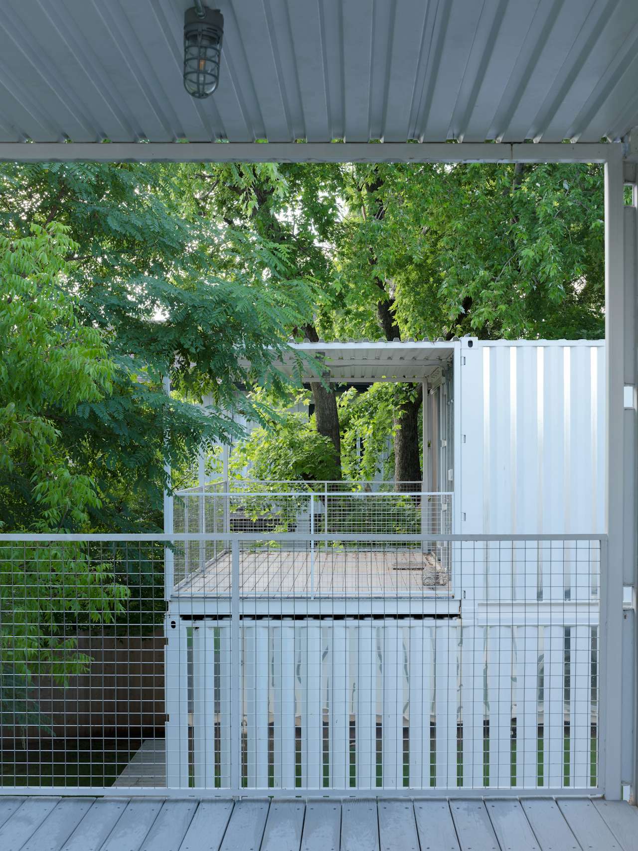 Photo 8 of 11 in A Sustainable Shipping Container Community Springs Up