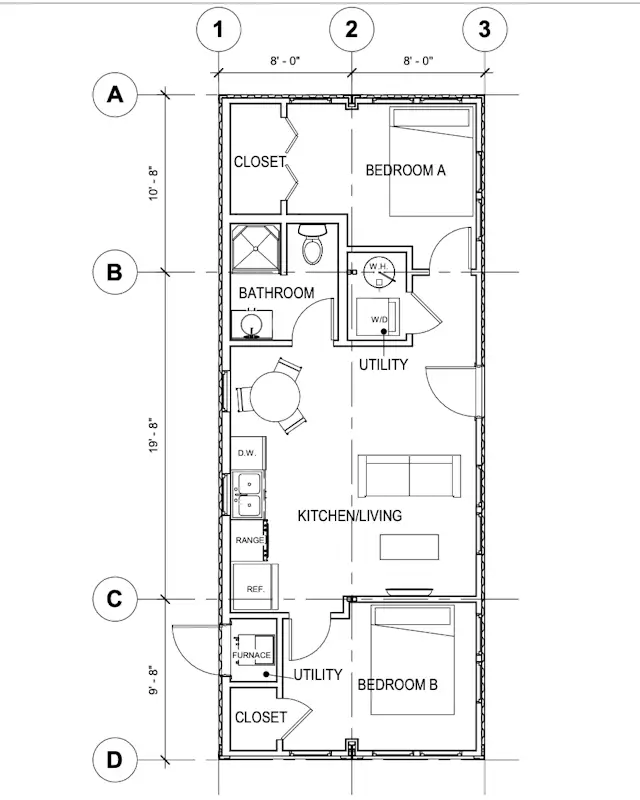 Photo 11 of 19 in 9 Shipping Container Home Floor Plans That Maximize ...